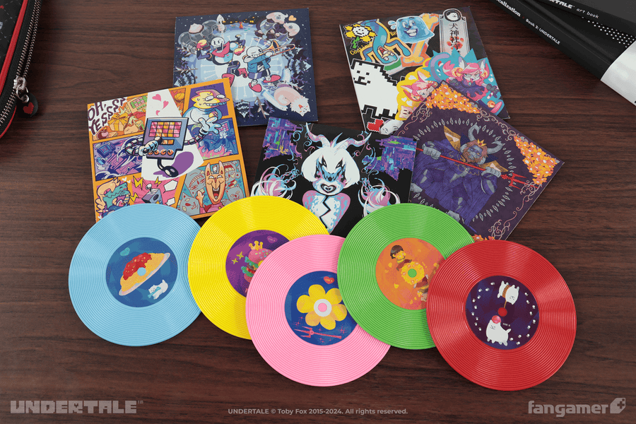 UNDERTALE Vinyl Record Coaster Set - UNDERTALE