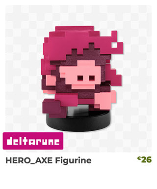 HERO_AXE Figurine is back in stock at Fangamer.eu