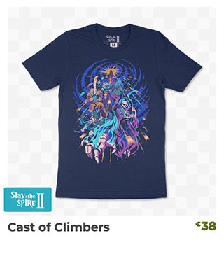Cast of Climbers restocked at Fangamer.eu