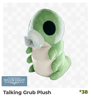 Talking Grub Plush is back in stock at Fangamer.eu