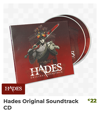 Hades Original Soundtrack CD is back in stock at Fangamer.eu