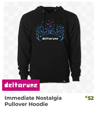 Immediate Nostalgia Pullover Hoodie is back in stock at fangamer.eu