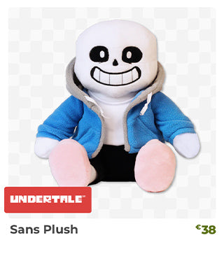 Sans Plush is back in stock at fangamer.eu
