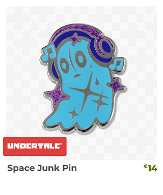 Space Junk Pin is back in stock at fangamer.eu