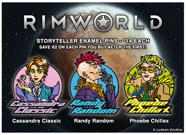 New RimWorld merch available now at Fangamer.eu!