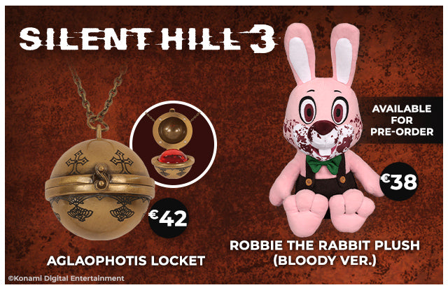 New SILENT HILL merch available now at Fangamer.eu!