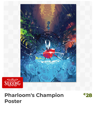 Pharloom's Champion Poster is back in stock at fangamer.eu