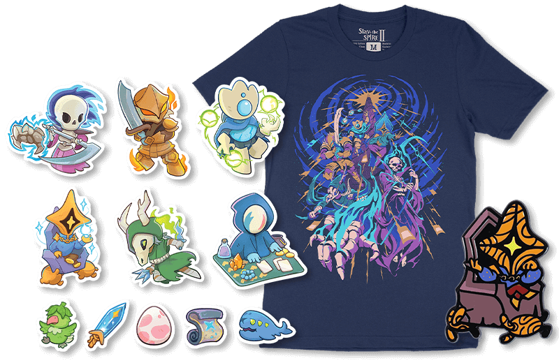 Slay the Spire II: Slay the Spire 2 merch is here