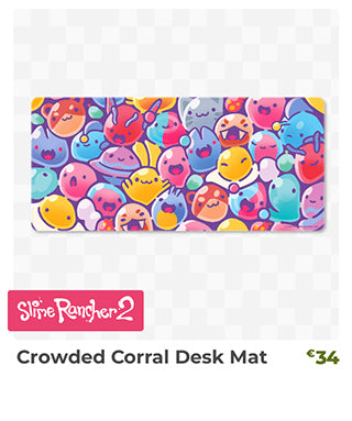 Crowded Corral Desk Mat is back in stock at fangamer.eu