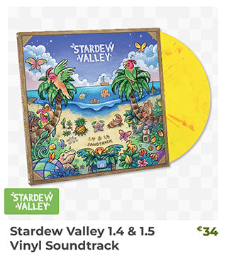 Stardew Valley 1.4 & 1.5 Vinyl Soundtrack is back in stock at fangamer.eu