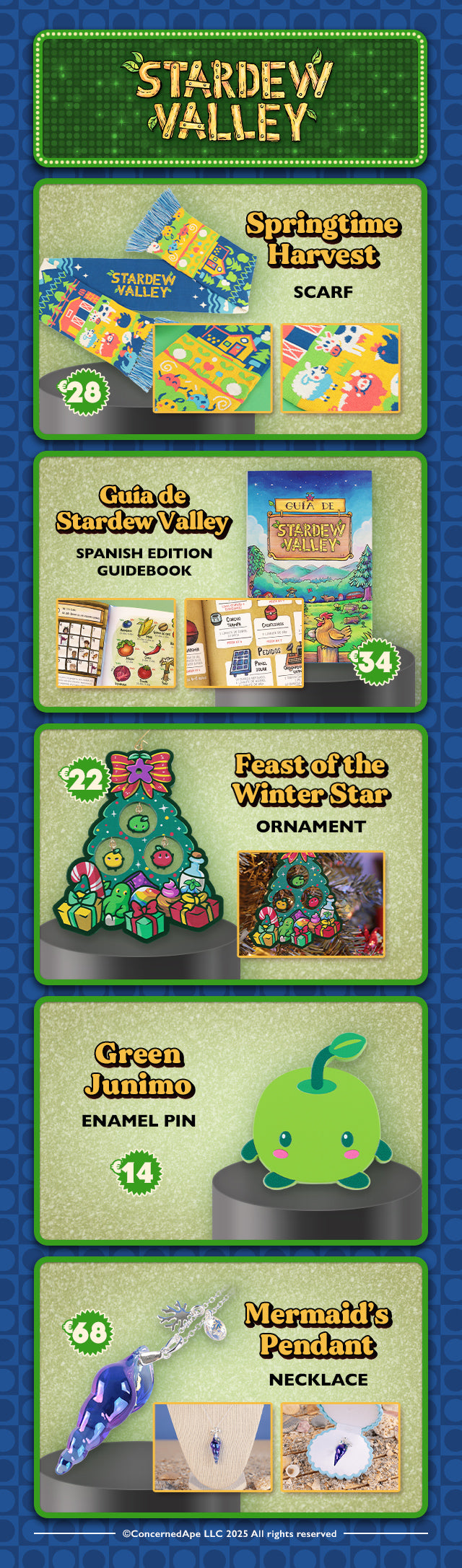 New Stardew Valley merch is available at fangamer.eu