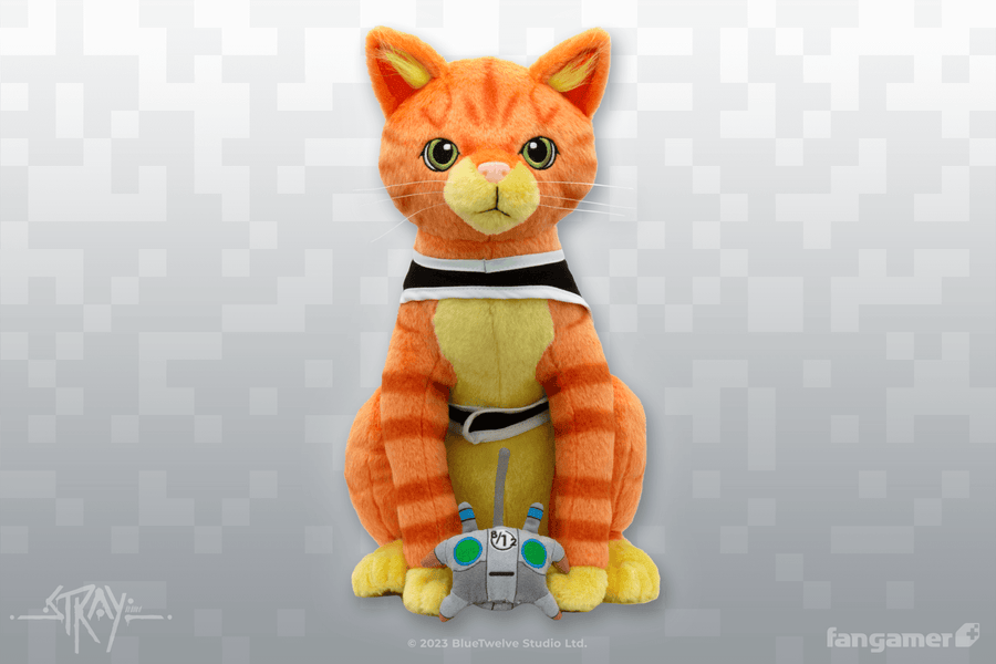 Cat and B-12 Plush Set - Stray
