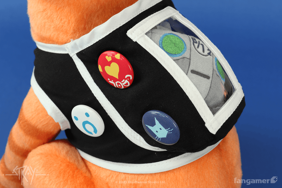 Cat and B-12 Plush Set - Stray