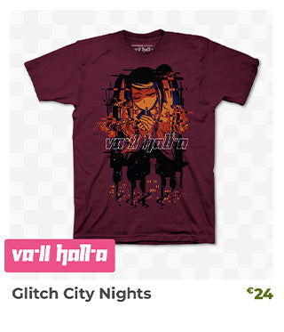 Glitch City Nights is back in stock at fangamer.eu