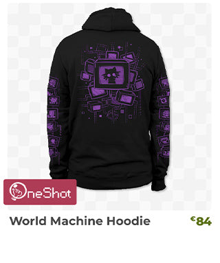 World Machine Hoodie is back in stock at fangamer.eu