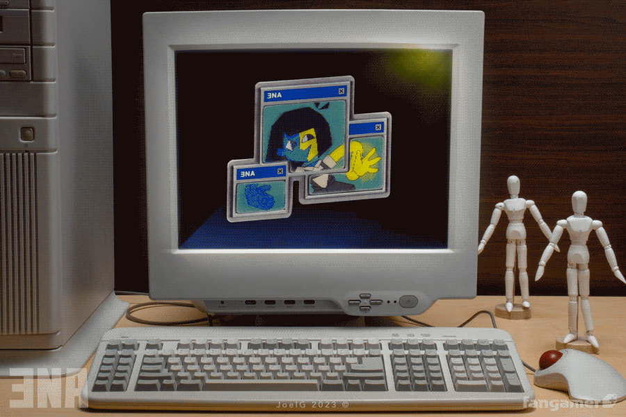 ENA Lenticular Pin - ENA