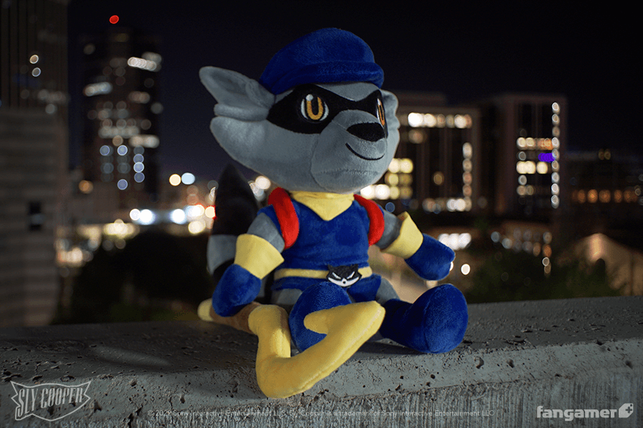 Sly Cooper 20th Anniversary Plush