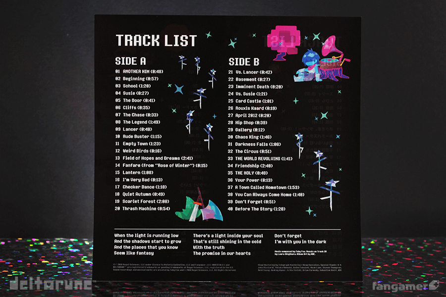 DELTARUNE Chapter 1 Vinyl Soundtrack