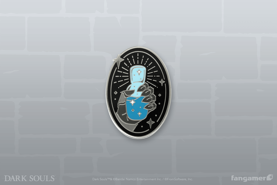 Ashen Estus Flask Pin