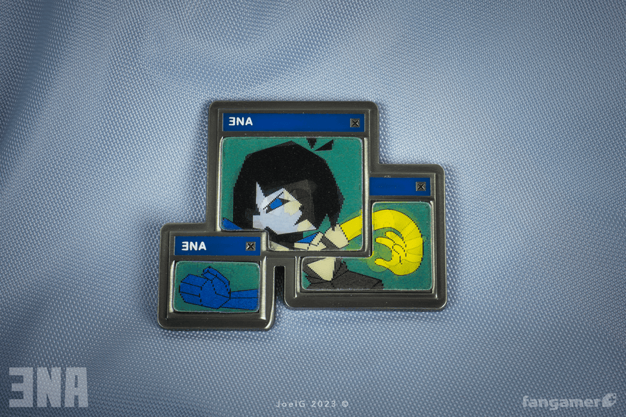 ENA Lenticular Pin - ENA