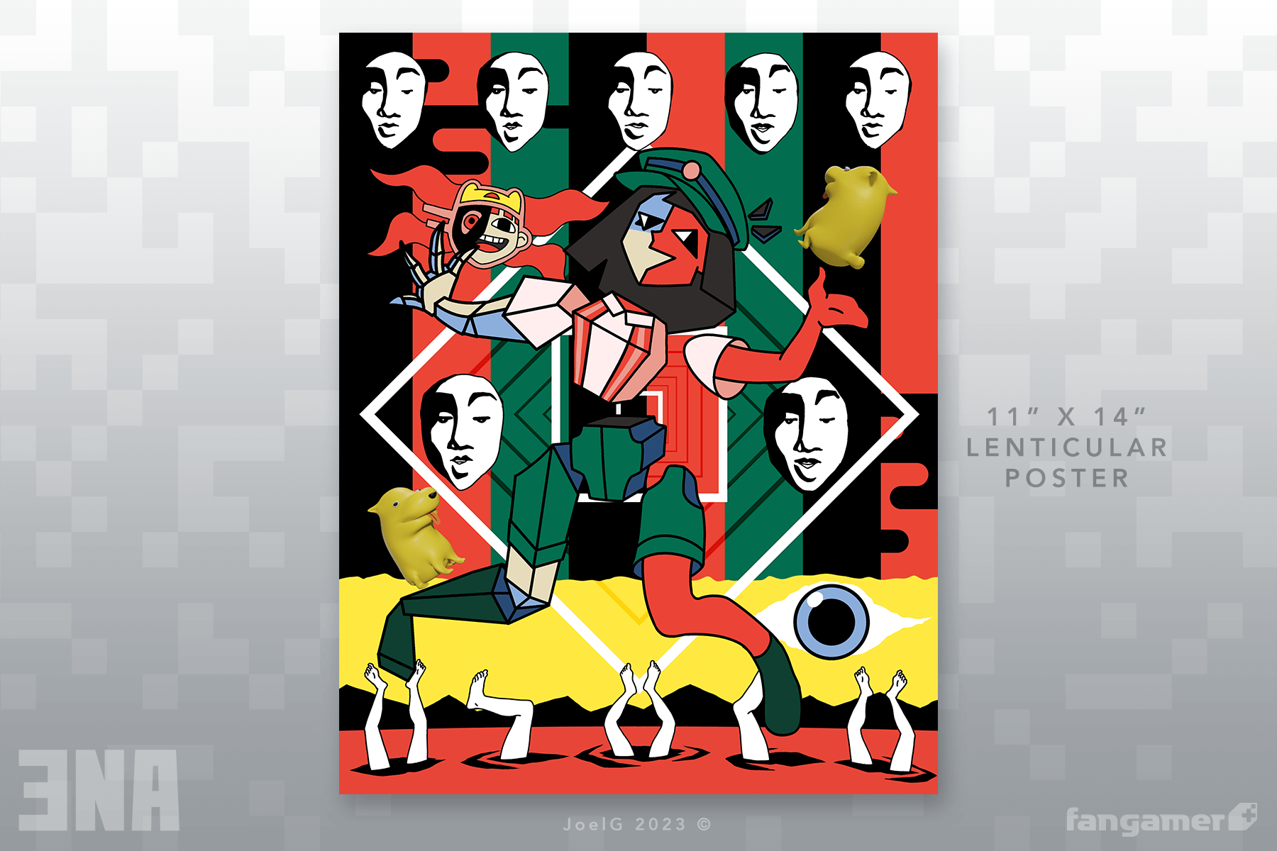 ENA: Dream BBQ - ENA Lenticular Poster - Fangamer Europe