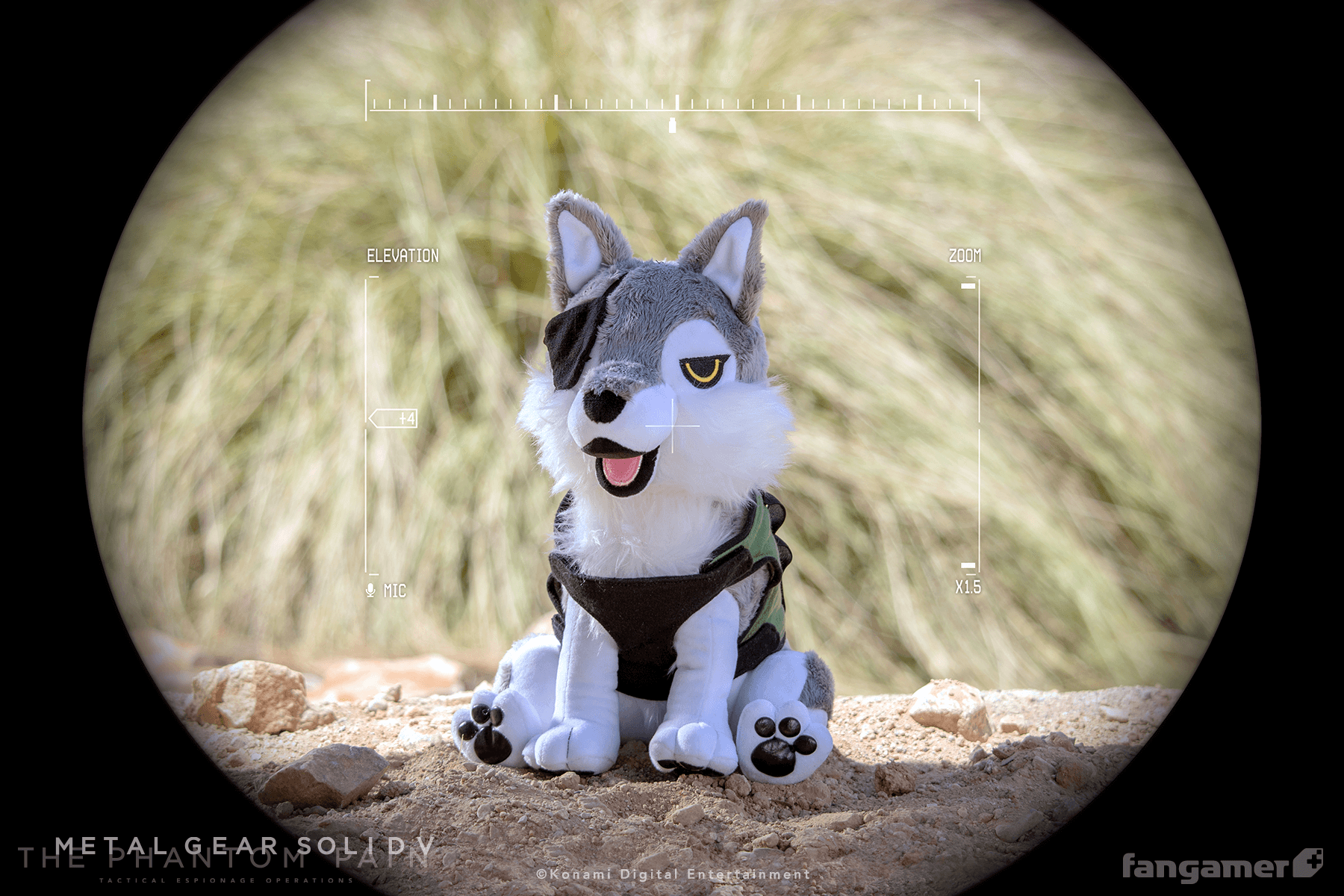 metal gear solid phantom pain d dog METAL GEAR SOLID - D Dog Plush