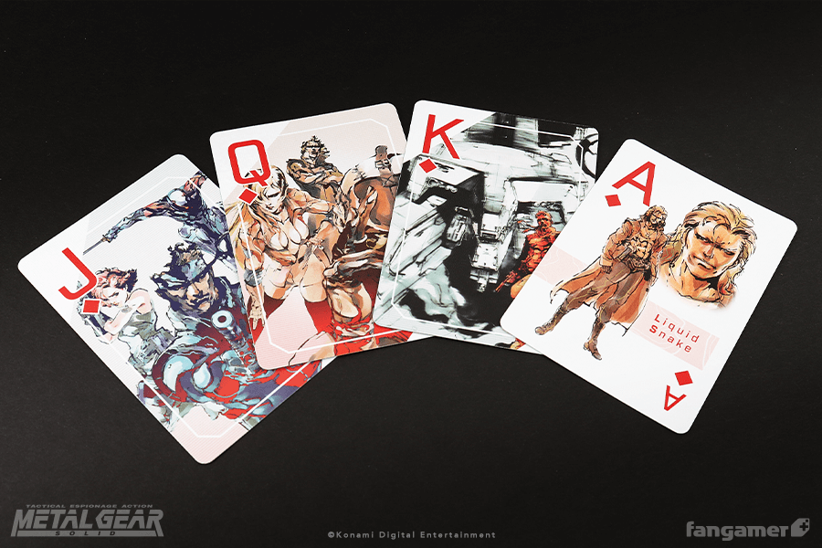 Metal Gear Solid Playing Cards