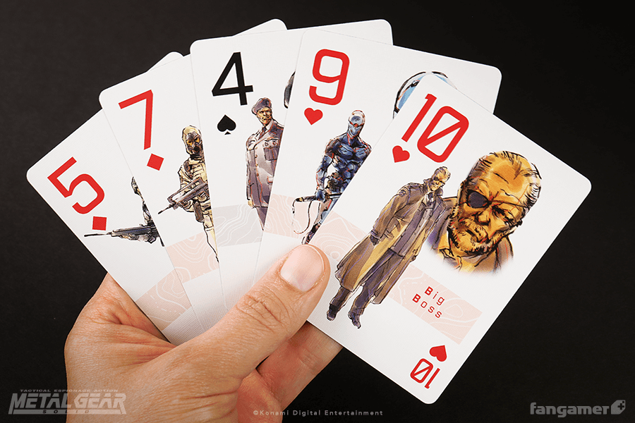 Metal Gear Solid Playing Cards