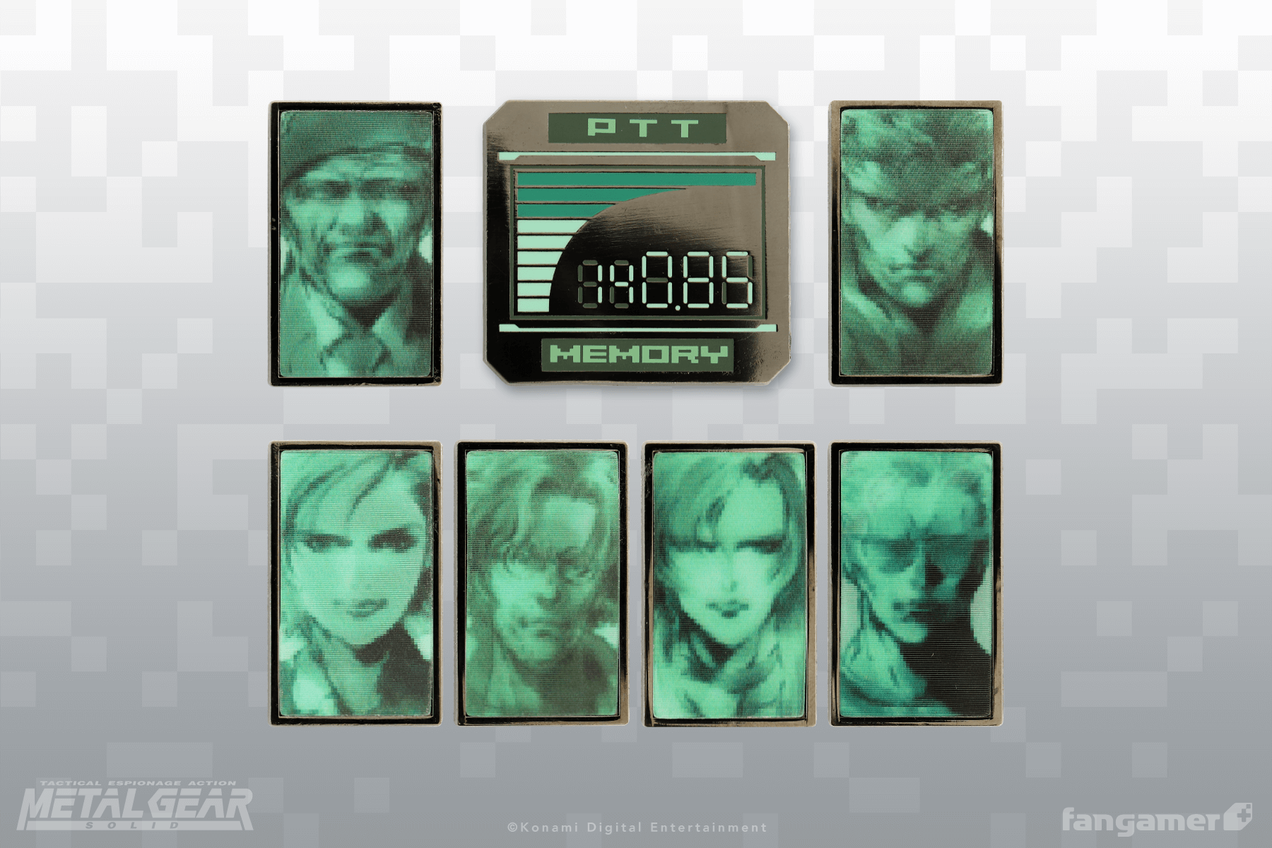 METAL GEAR SOLID - Codec Lenticular Pin Set - Fangamer Europe