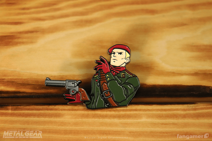 Revolving Ocelot Pin - Metal Gear Solid 3