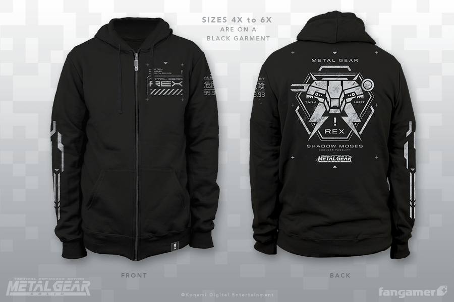 MG-Rex Pilot Hoodie - Metal Gear Solid
