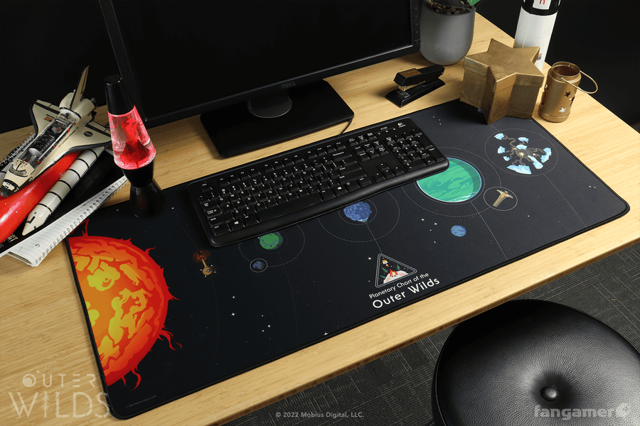 Planetary Chart Desk Mat - Outer Wilds