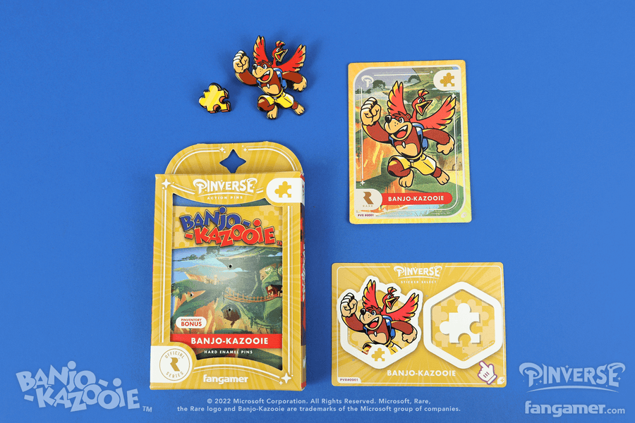 Banjo-Kazooie Pin Pack - PINVERSE