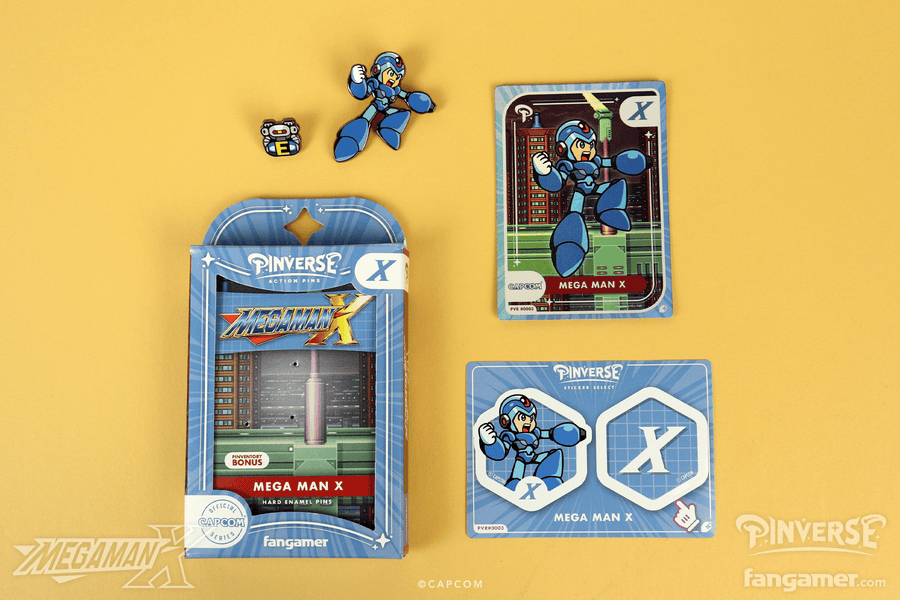Mega Man X Pin Pack - PINVERSE