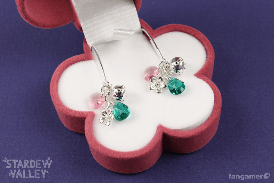 Cindersap Earrings - Stardew Valley
