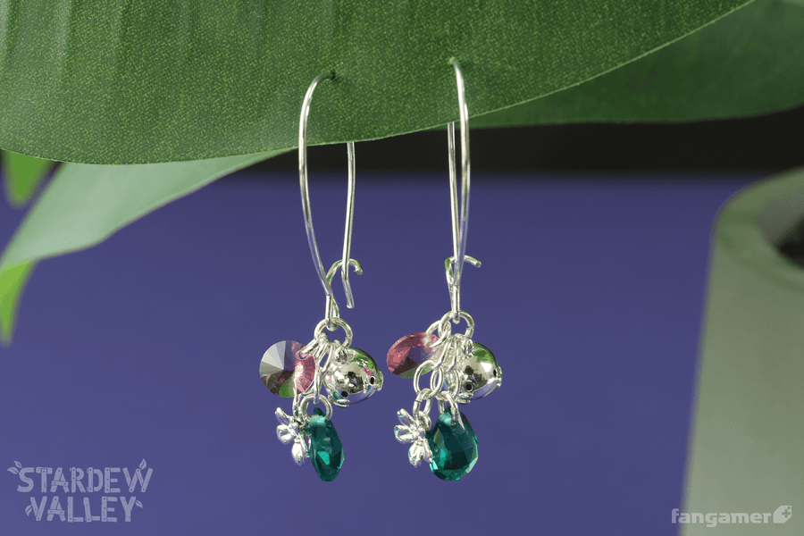 Cindersap Earrings - Stardew Valley