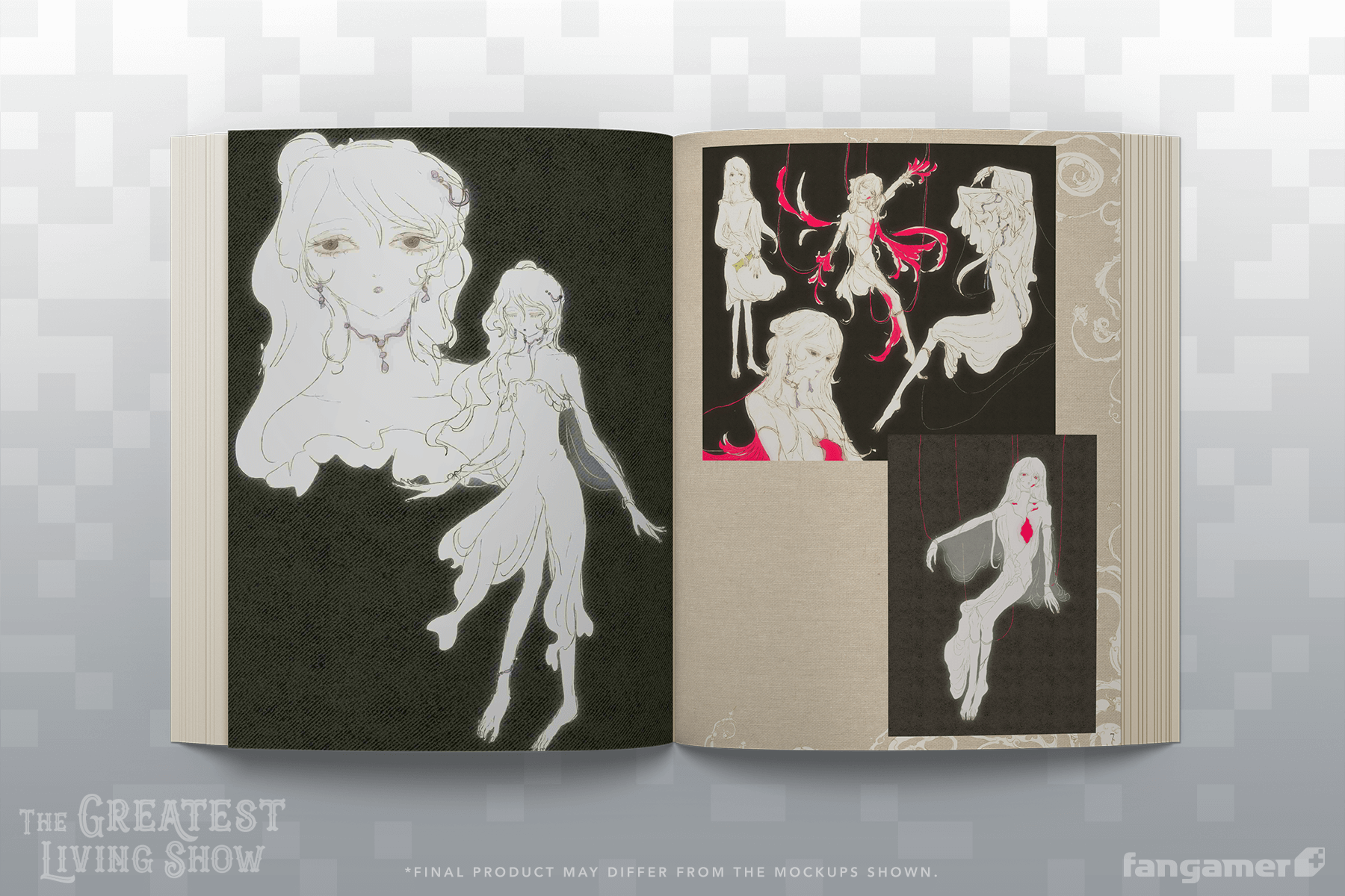 The Greatest Living Show Art Book - Fangamer Europe