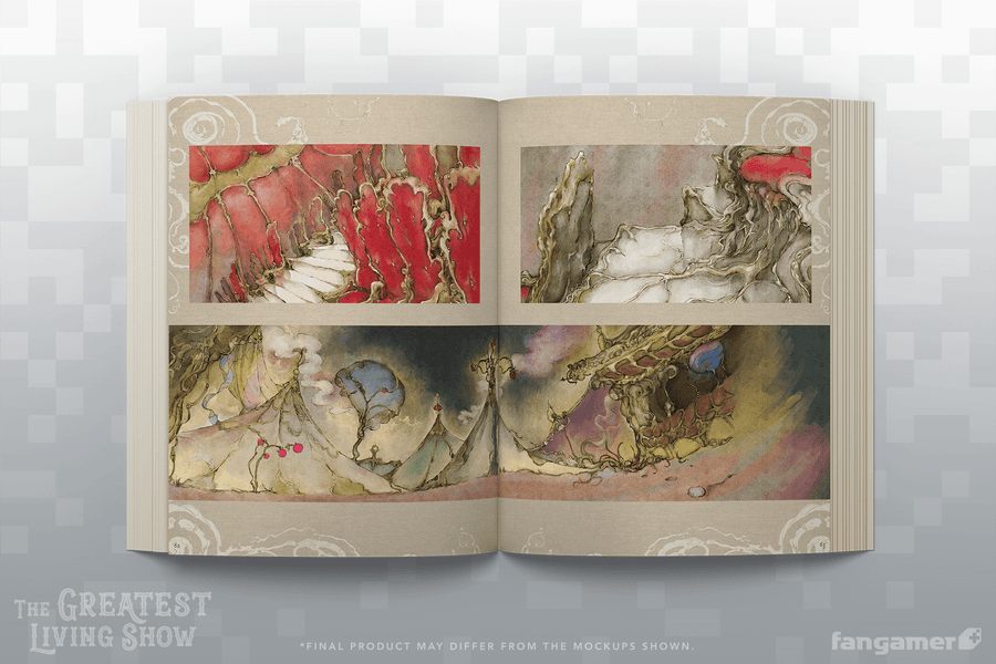 The Greatest Living Show Art Book