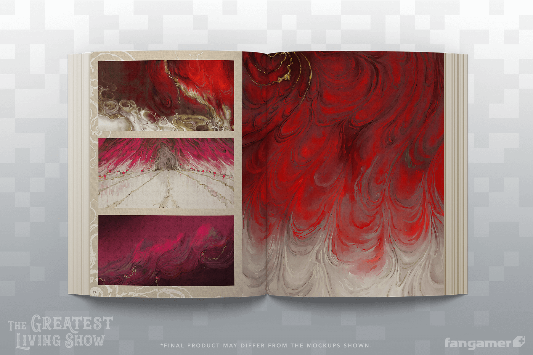 The Greatest Living Show Art Book - Fangamer Europe