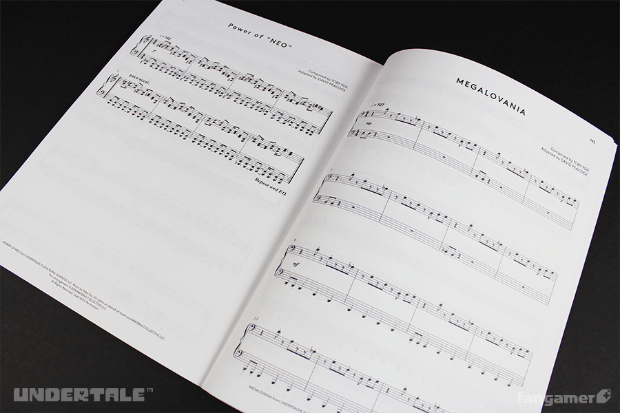 UNDERTALE Complete Piano Score Book