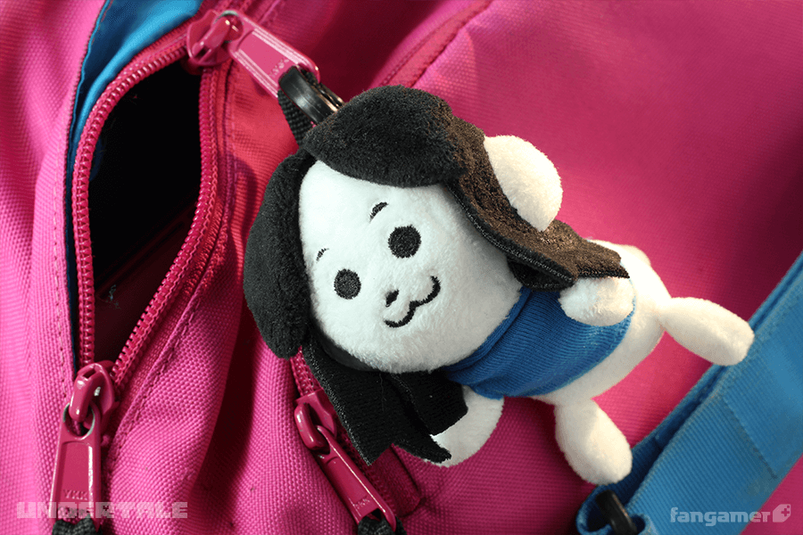 Monster Temmie Keychain Plush - UNDERTALE