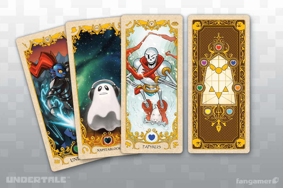 UNDERTALE Tarot Prints