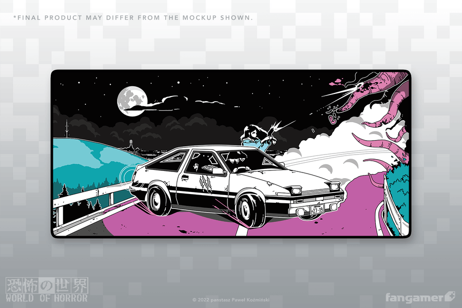 The Drifting Desk Mat - World of Horror