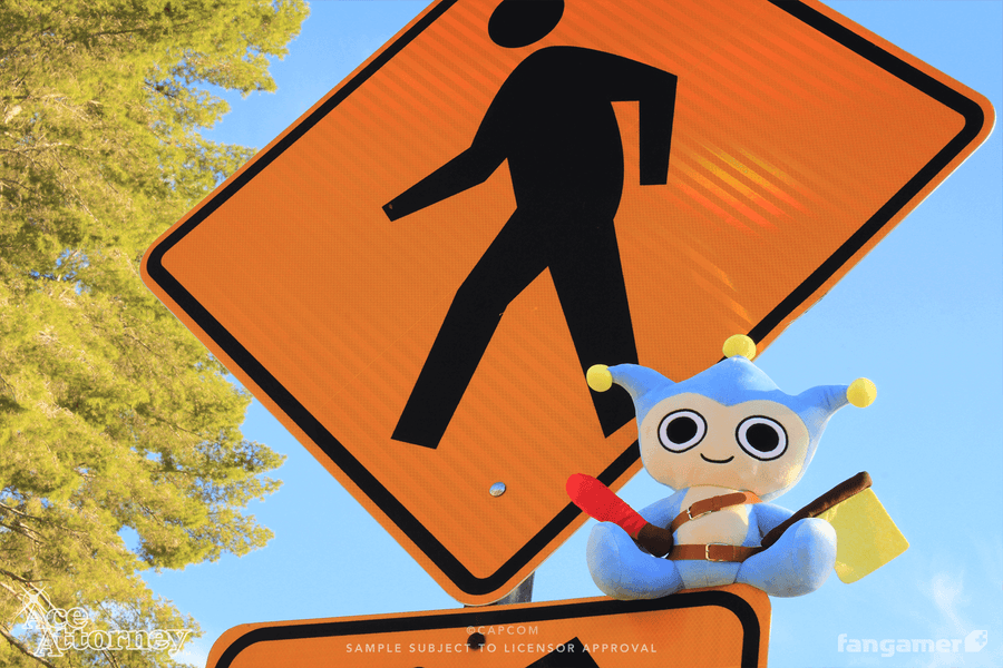 Blue Badger Plush - Ace Attorney