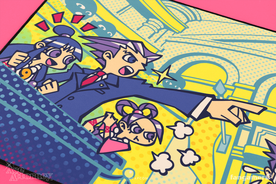 Courtroom Desk Mat - Ace Attorney
