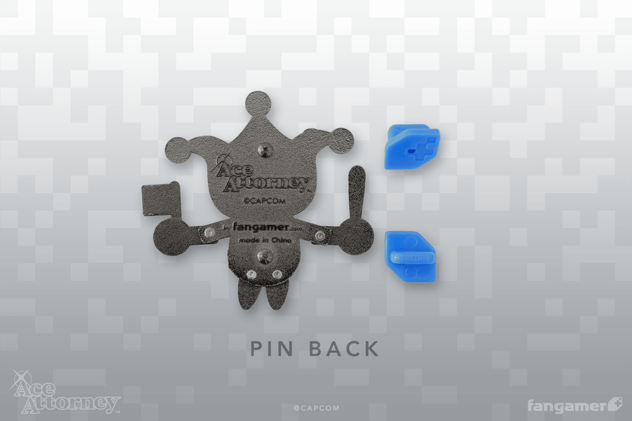 Blue Badger Dancing Pin - Ace Attorney