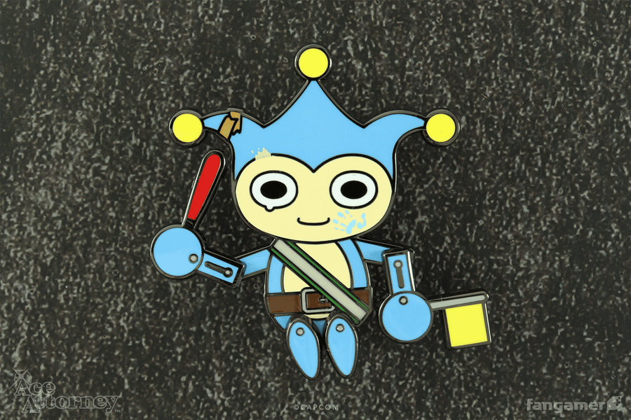 Blue Badger Dancing Pin - Ace Attorney