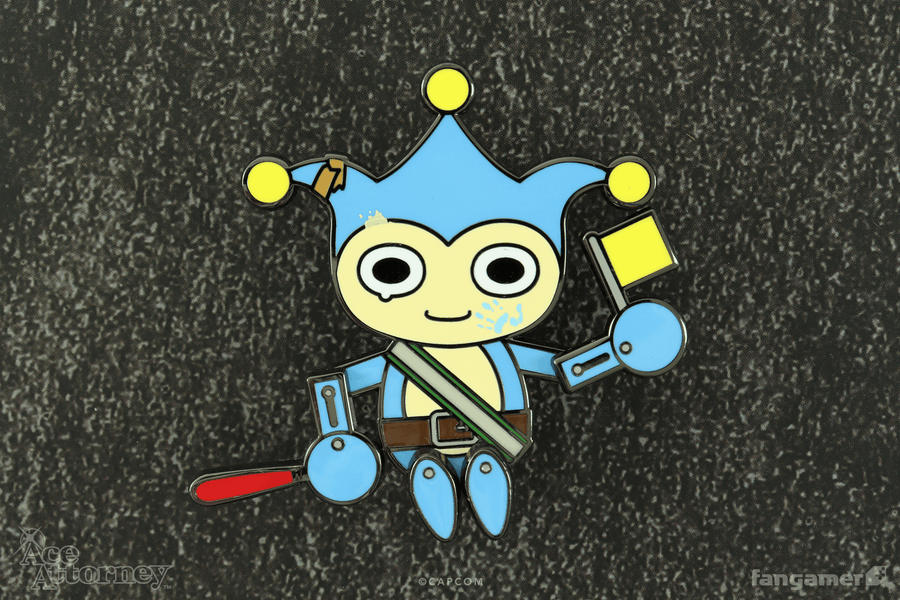 Blue Badger Dancing Pin - Ace Attorney