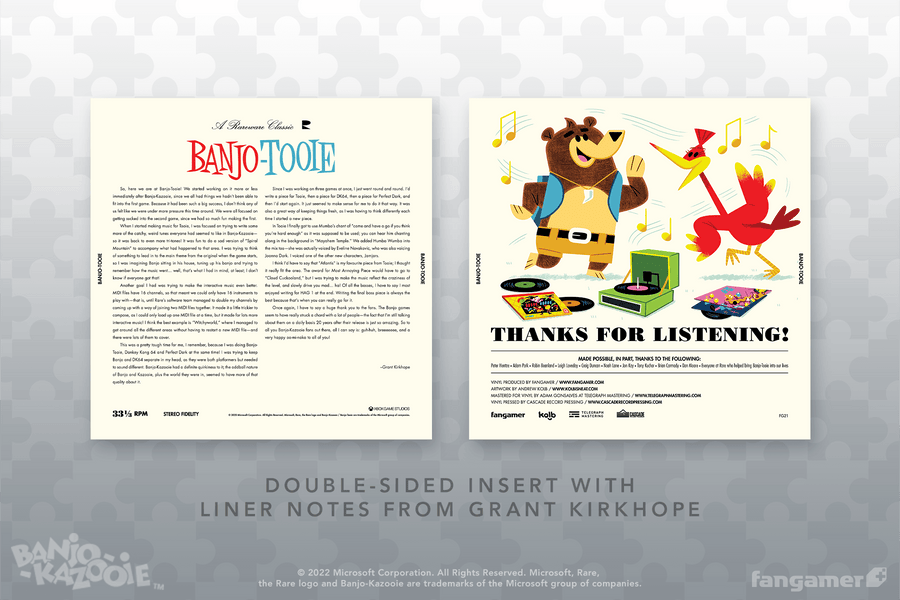 Banjo-Tooie Vinyl Soundtrack Box Set - Banjo-Kazooie