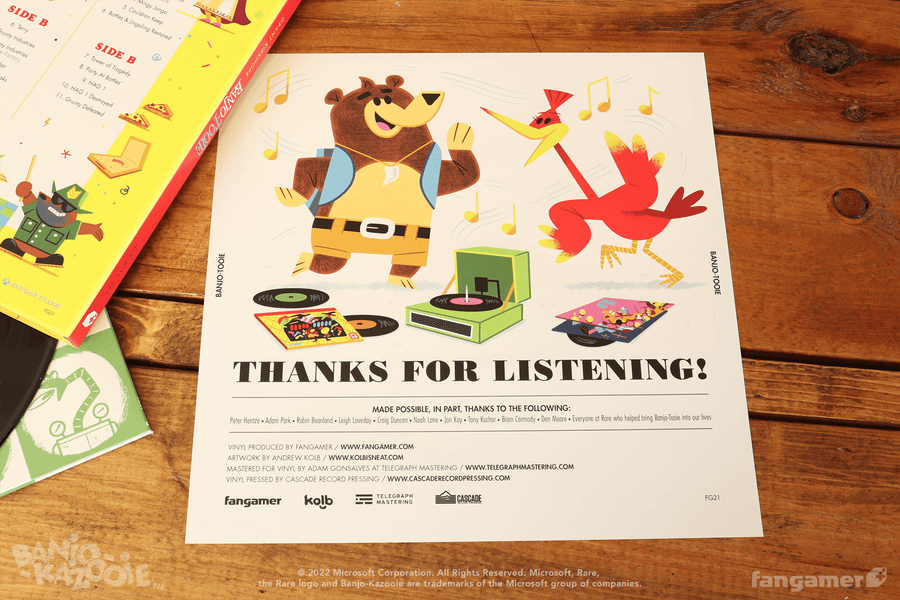Banjo-Tooie Vinyl Soundtrack Box Set - Banjo-Kazooie